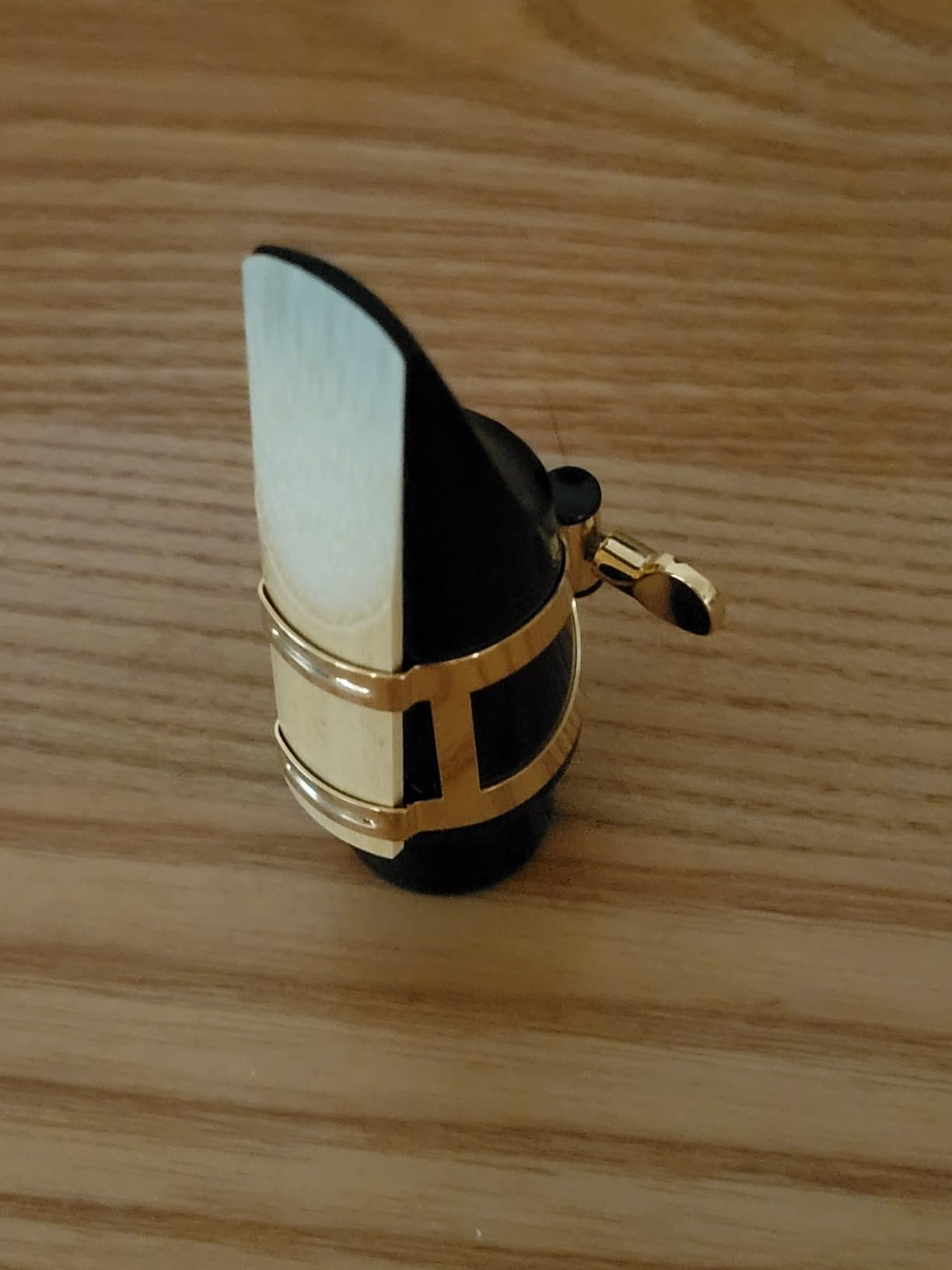Vandoren LC57DP M/O Ligature and Plastic Cap for Alto Saxophone; Gilded Finish customer photo 2