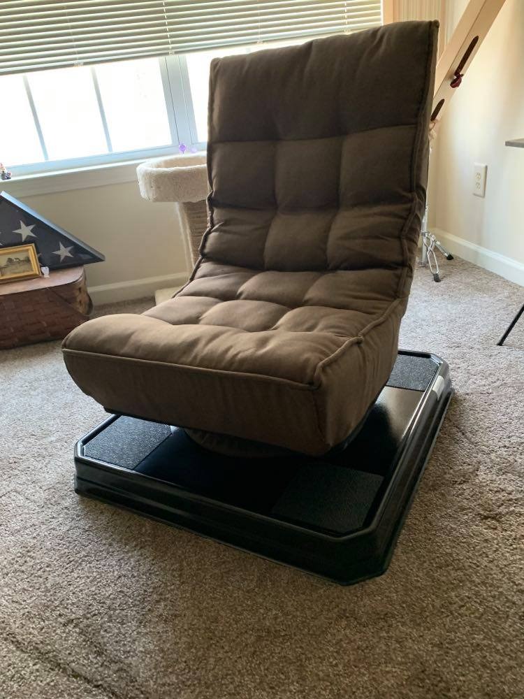 Little Boost Platform 3 inch Recliner Riser and Chair Lift Platform - Makes Standing and Getting Out of Your Recliner Easier customer photo 2