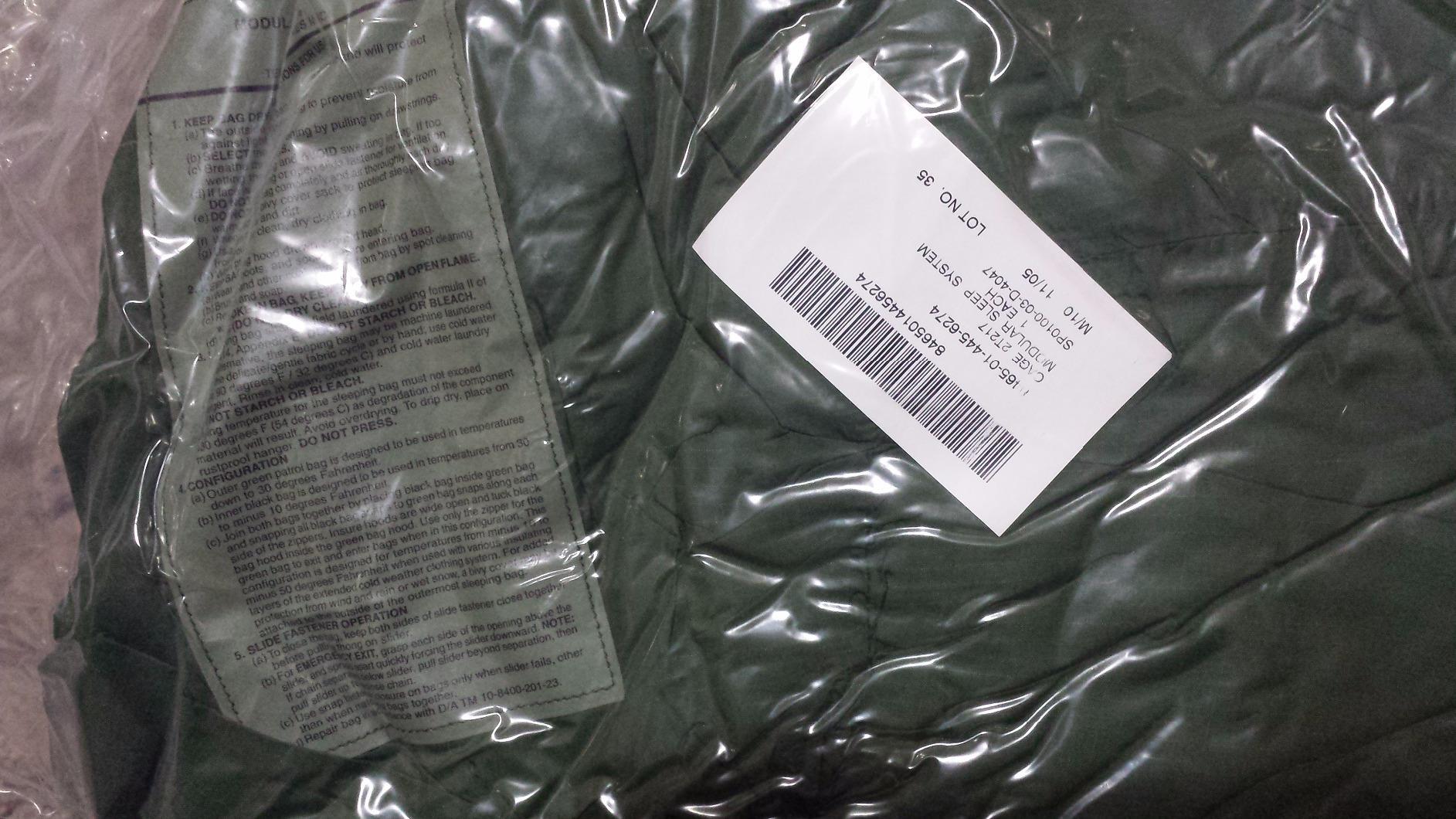 Inc. US Military 4-PC Weather Resistant Modular Sleep System with Waterproof Gore-Tex Cover customer photo 2