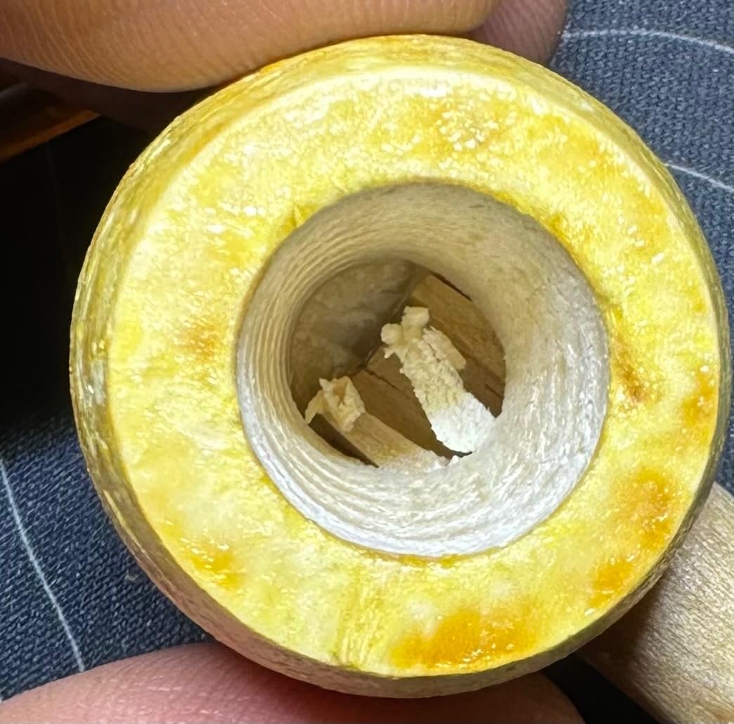 Missouri Meerschaum Mizzou Corncob Tobacco Pipe customer photo 2