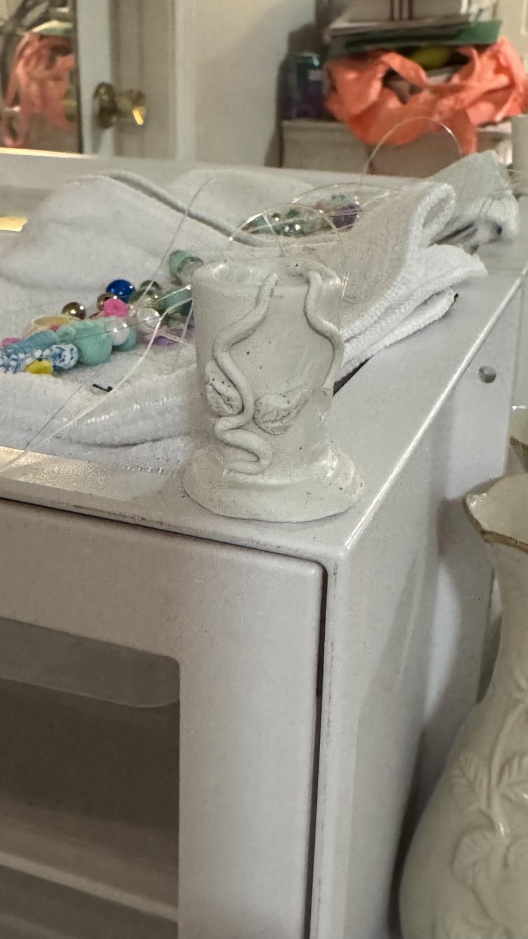 Sculpey: Original Sculpey Clay: White - 1 lb - Polymer Oven Bake Clay, Non-Toxic, Sculpting, Bake-Sand-Drill-Paint customer photo 1