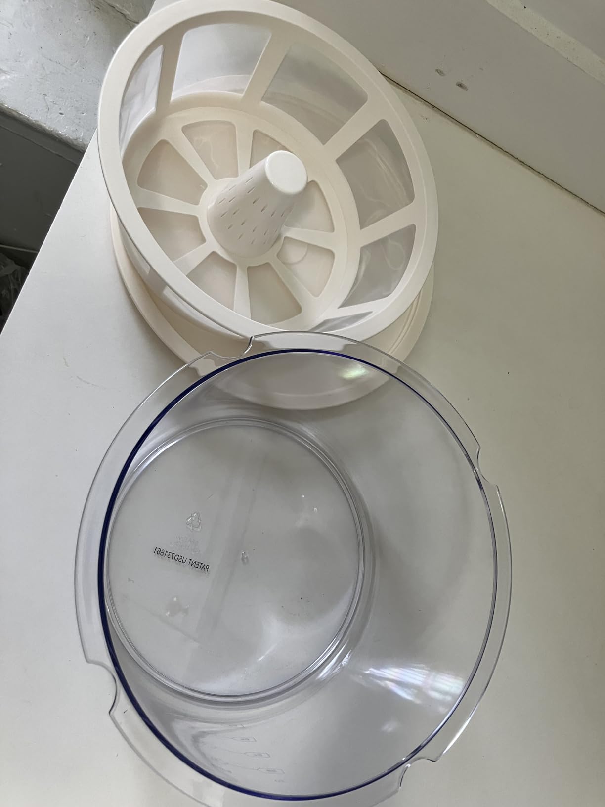 Euro Cuisine GY50 Greek Yogurt Maker with Ultra Fine Mesh Strainer Basket, BPA Free, Patented Greek Yogurt Strainer for Homemade Greek Yogurt (White) customer photo 2