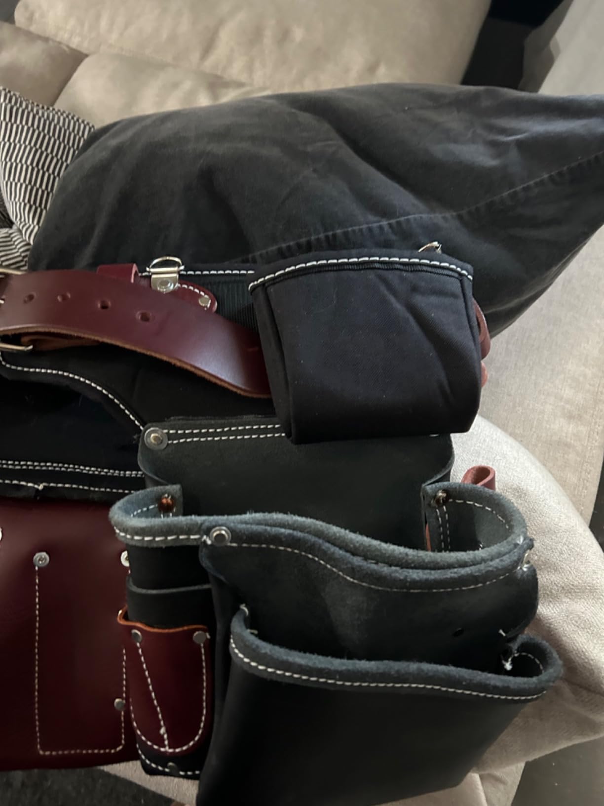 Occidental Leather Adjust-to-Fit Industrial Pro Electrician Set - 31 Pockets & Tool Holders - Made in USA customer photo 1