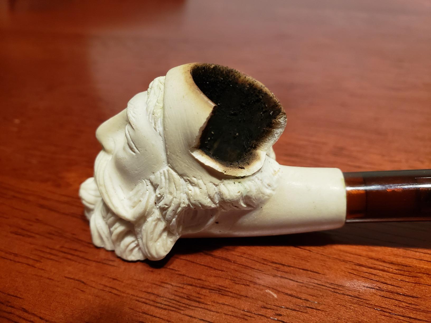 Imported Small Meerschaum Pipe - DUNHILL customer photo 1
