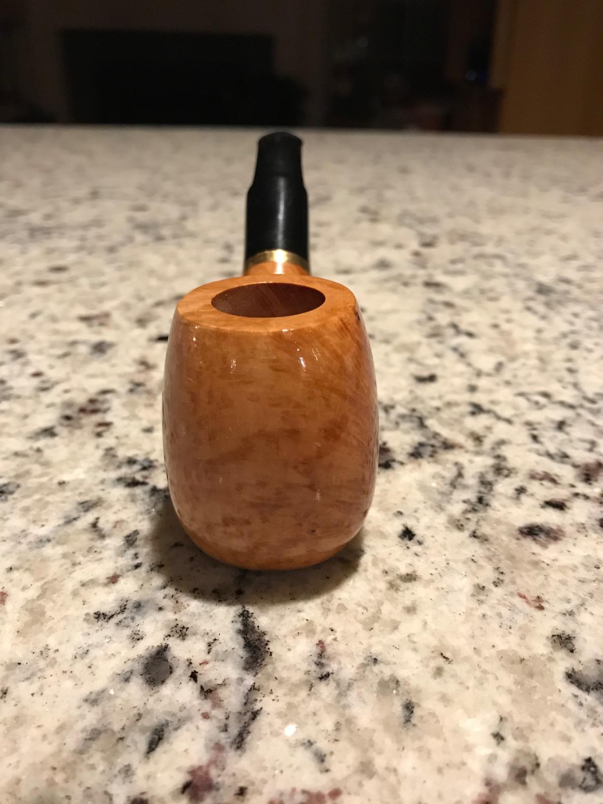 Mr Brog Briar Wood Block Pre Drilled Ready To Smoke Pipe - Carve Your Own Outer Shape Design For The Perfect Pipe customer photo 2