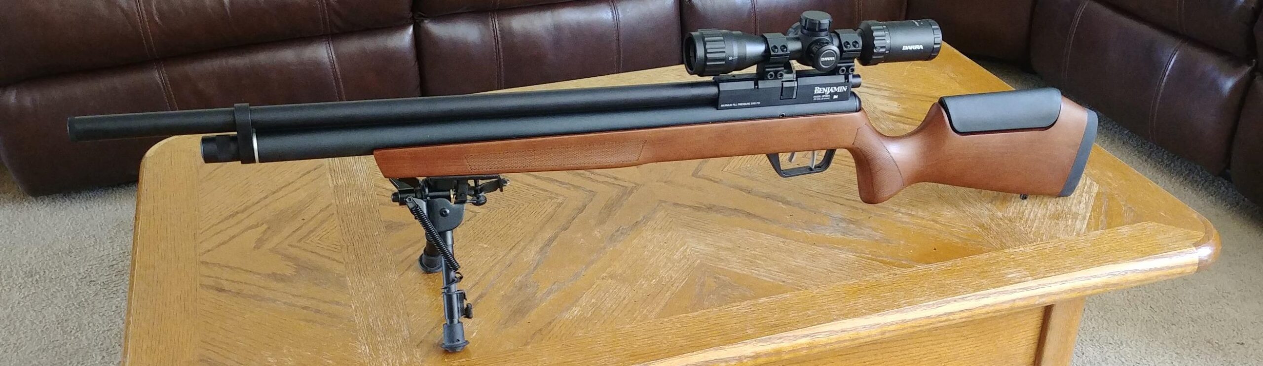 Benjamin Marauder Synthetic Stock PCP-Powered Multi-Shot Bolt-Action Pellet Hunting Air Rifle customer photo 1