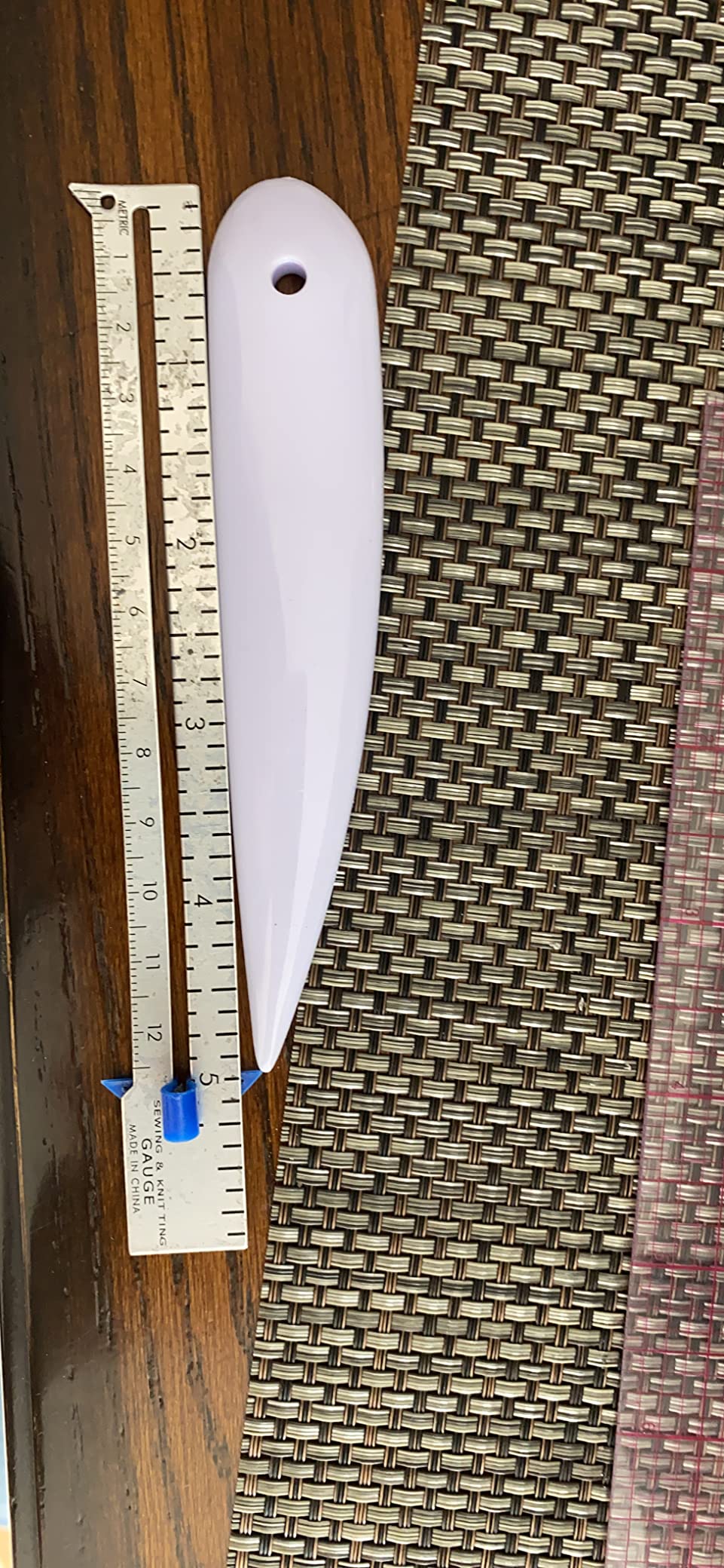 Dritz 636 Point Turner & Seam Creaser, White customer photo 2