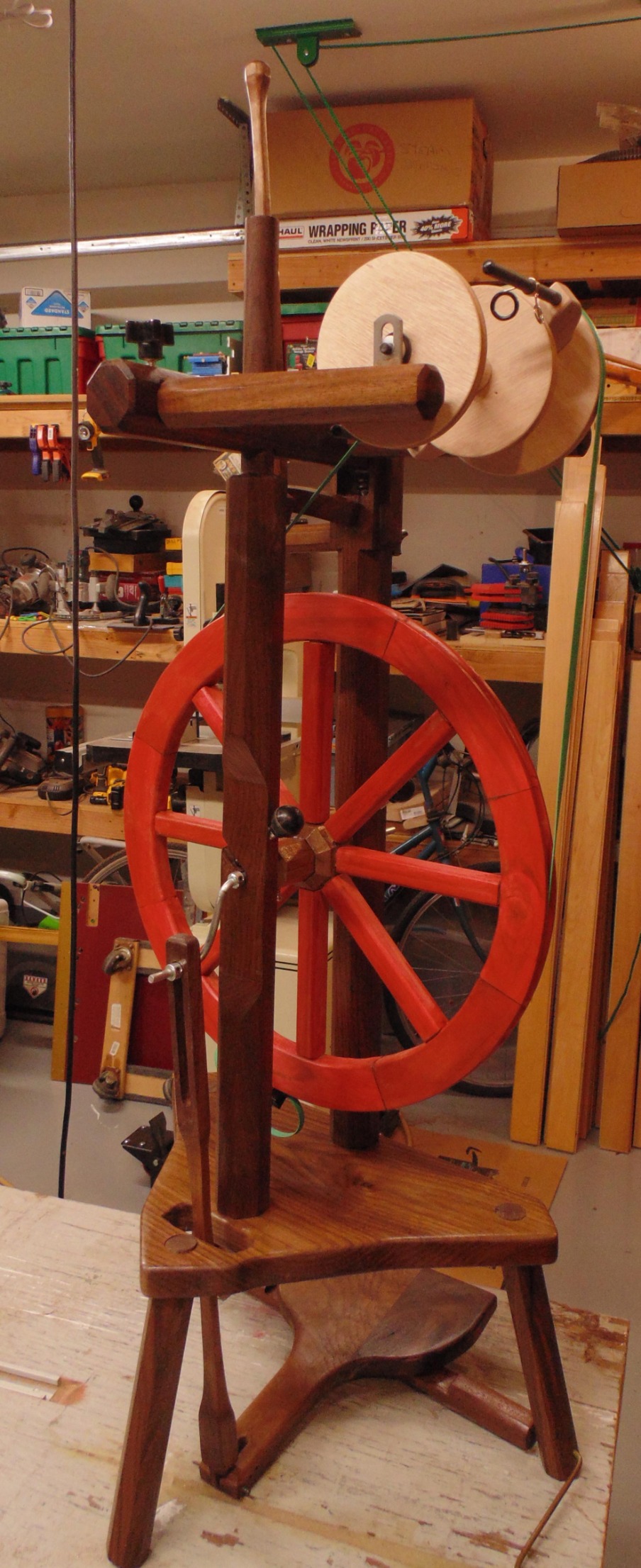 Ashford Sliding Hook Flyer - Jumbo Single Drive Unfinished customer photo 1