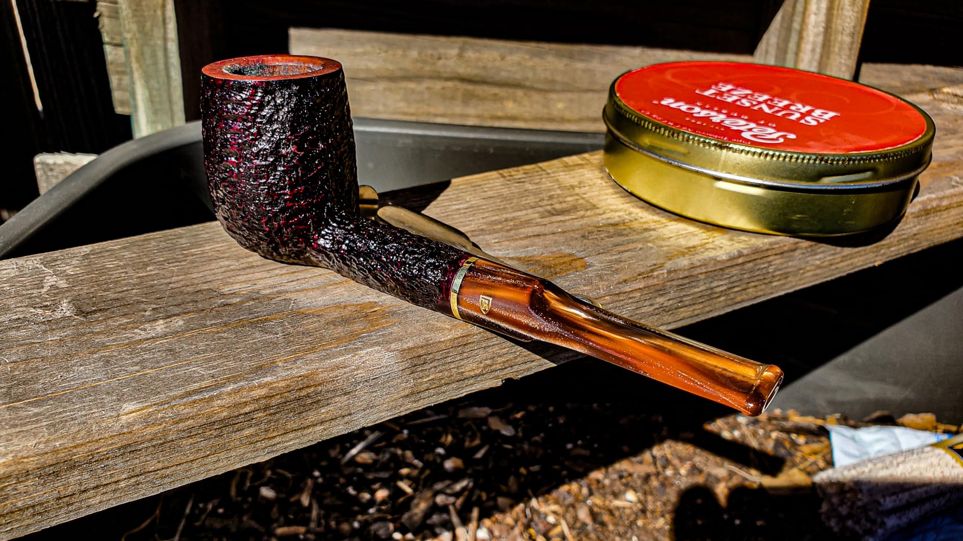 Savinelli Pipes Roma Lucite Collection - Rome Inspired Briar Wood Pipe, Handmade in Italy, 6mm customer photo 1