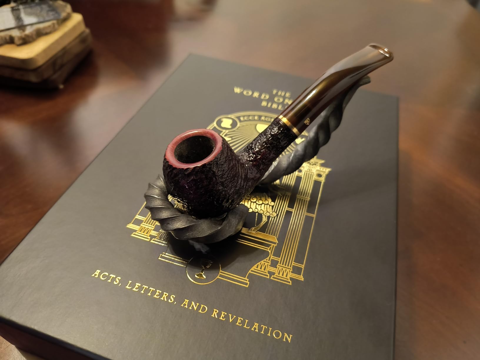 Savinelli Pipes Roma Lucite Collection - Rome Inspired Briar Wood Pipe, Handmade in Italy, 6mm customer photo 2