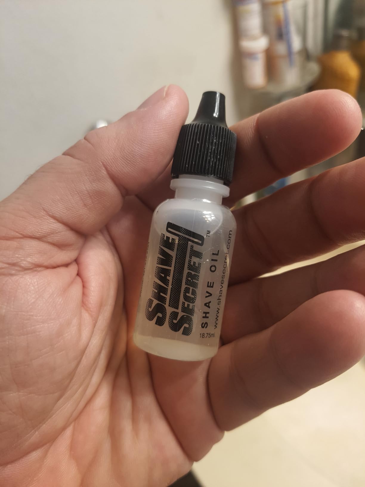 SHAVE SECRET SHAVING OIL- THE BEST SHAVE EVER! 18.75ML(2 Pack) customer photo 2