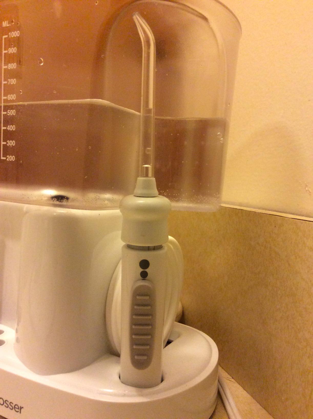 Waterpik Classic Professional Water Flosser, Electric Power With 6 Settings, 3 Flossing Tips, ADA Accepted, White WP-72 customer photo 1