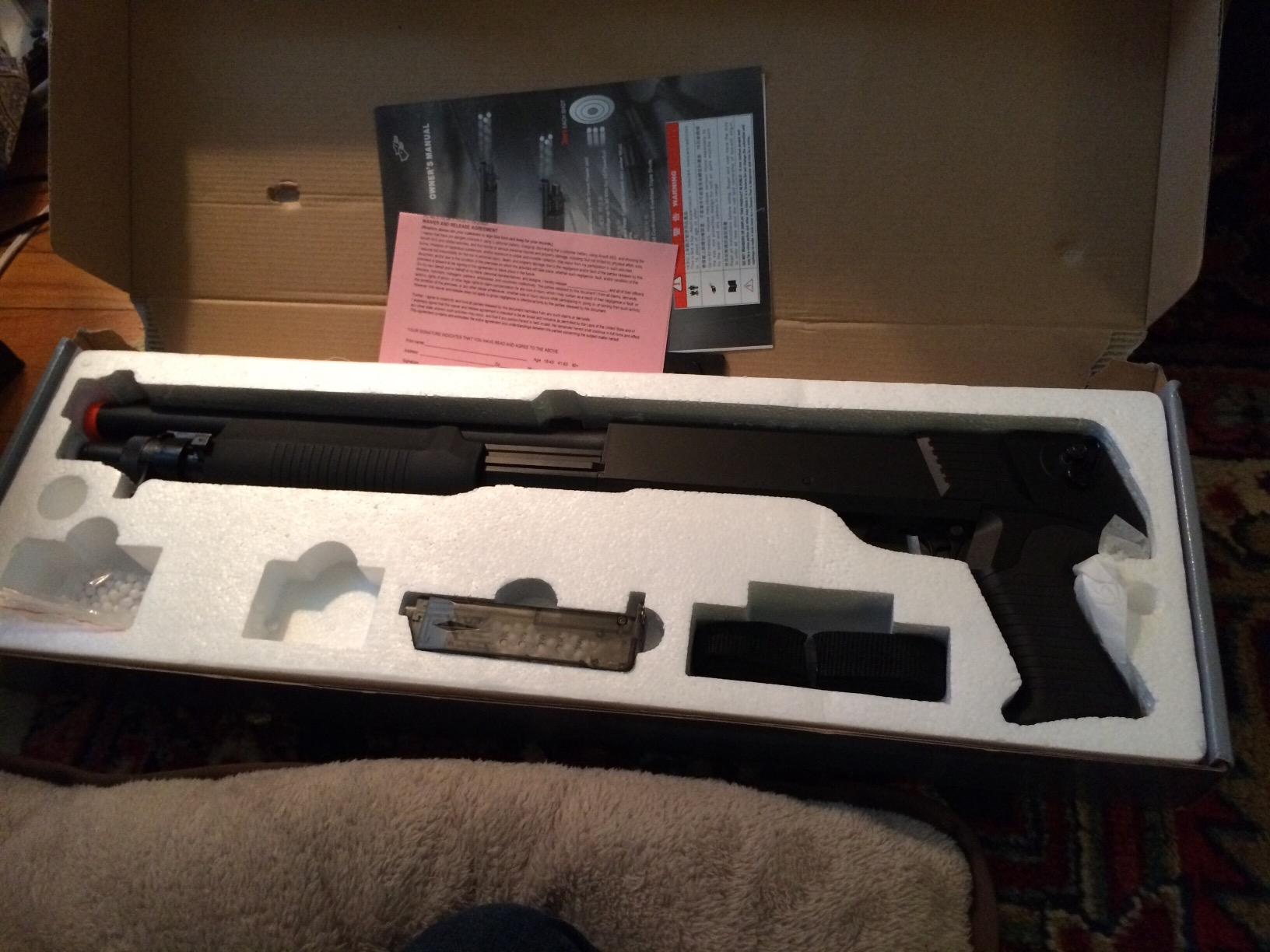 Double Eagle Heavy Weight Pistol Grip 3 Shot Shotgun customer photo 2