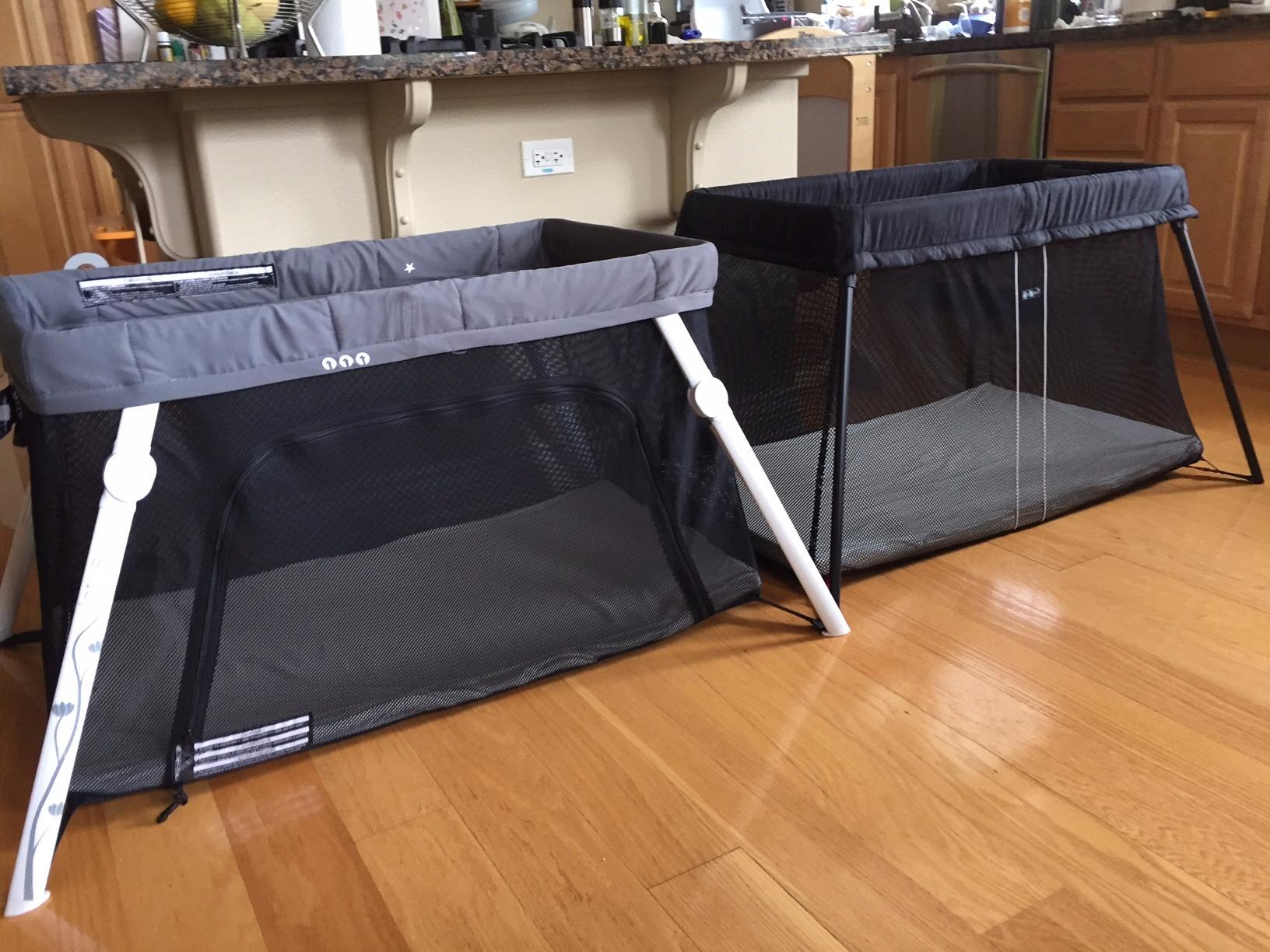 BabyBjorn Travel Crib Light, Silver customer photo 2