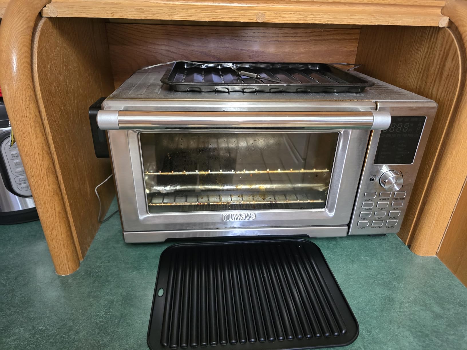 Nuwave Bravo Air Fryer Toaster Smart Oven, 12-in-1 Countertop Convection, 30-QT XL Capacity customer photo 1