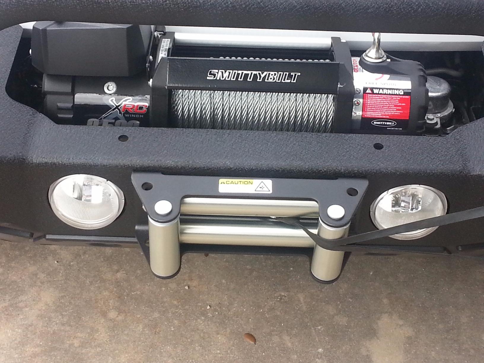 Smittybilt XRC Gen2 9500lb Winch with Steel Cable - SB97495 customer photo 2