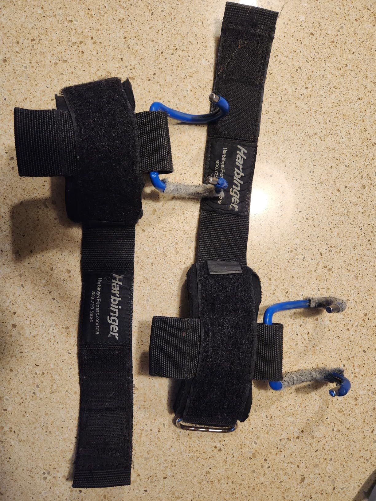 Harbinger Lifting Hooks, Black/Blue customer photo 1