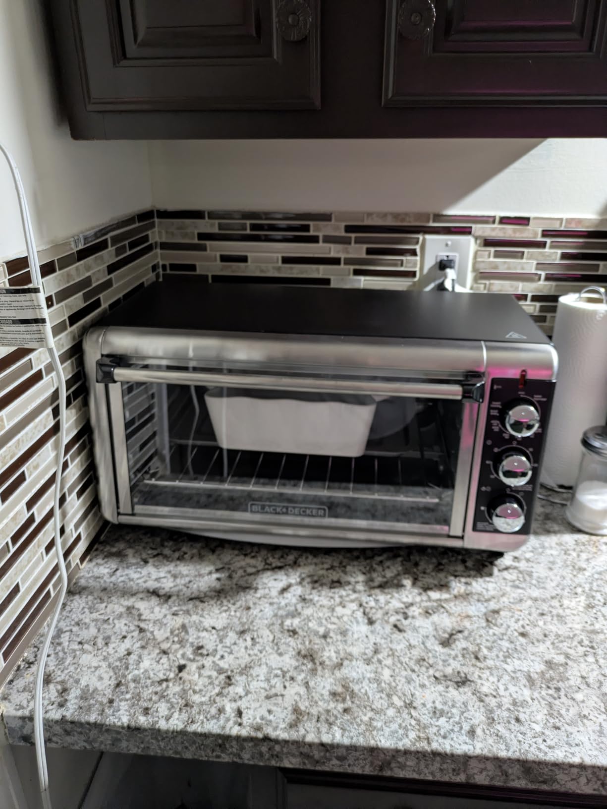 BLACK+DECKER TO3250XSBD 8-Slice Extra Wide Convection Countertop Toaster Oven customer photo 1