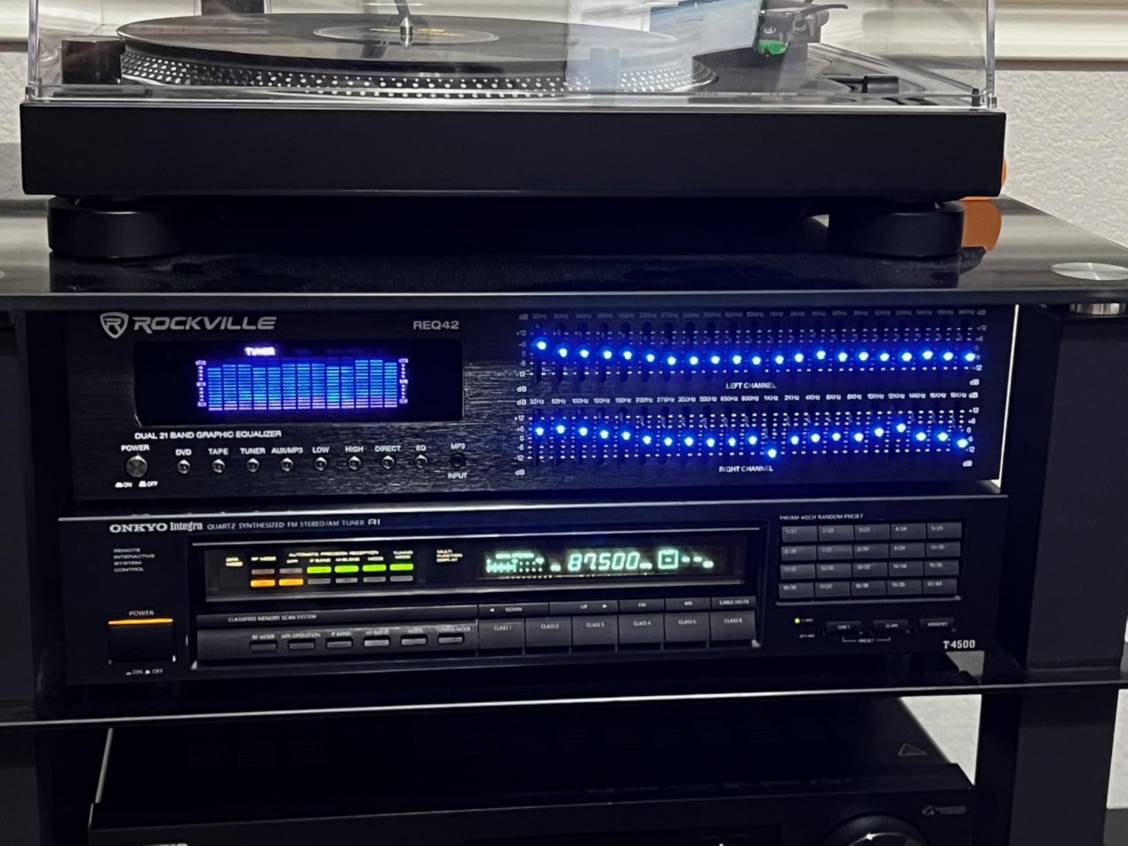 Rockville REQ42-B Dual 21-Band Graphic Equalizer, 19