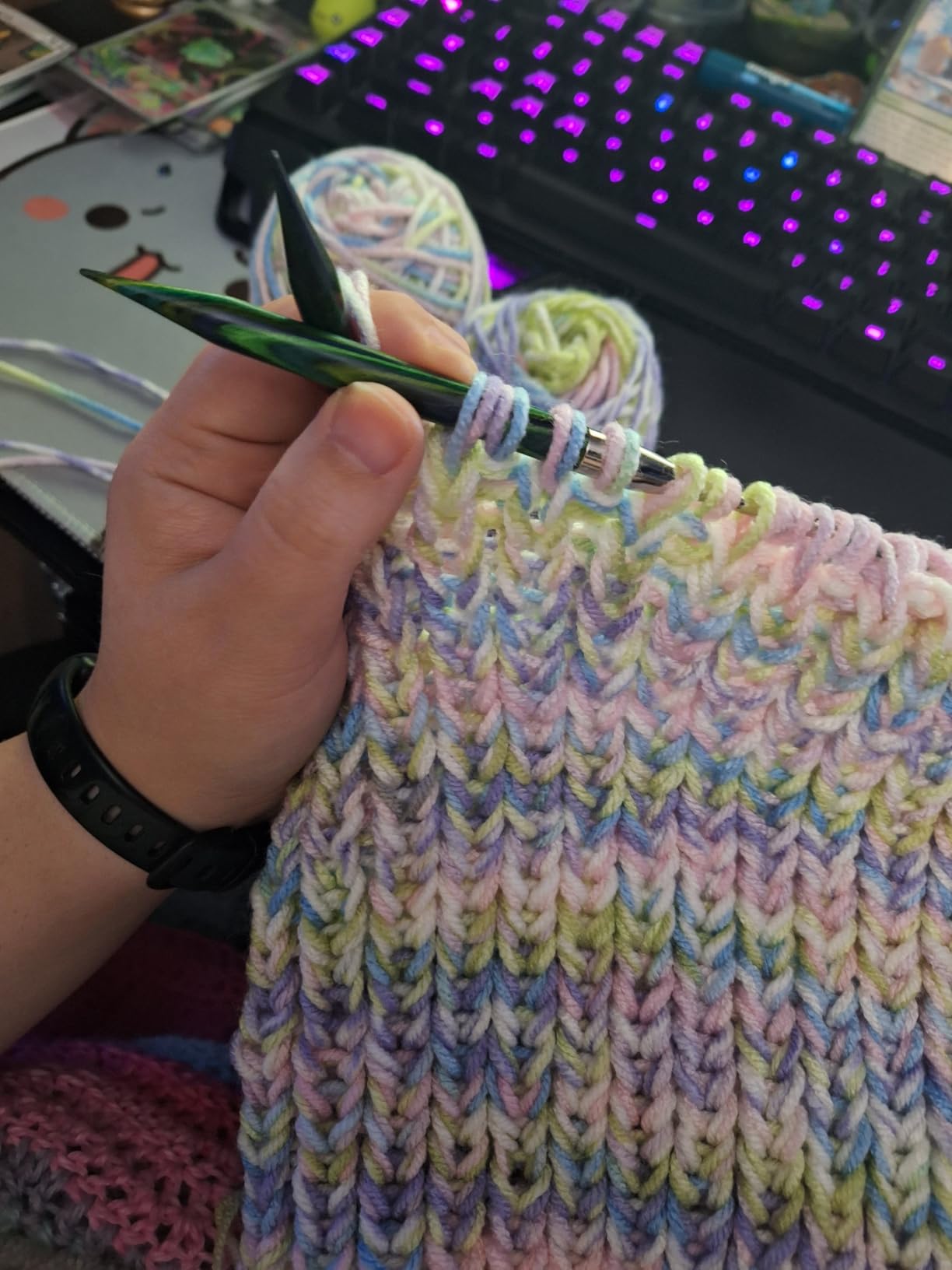 Knit Picks Options Wood Interchangeable Knitting Needle Set - US 4-11 (Caspian) customer photo 1