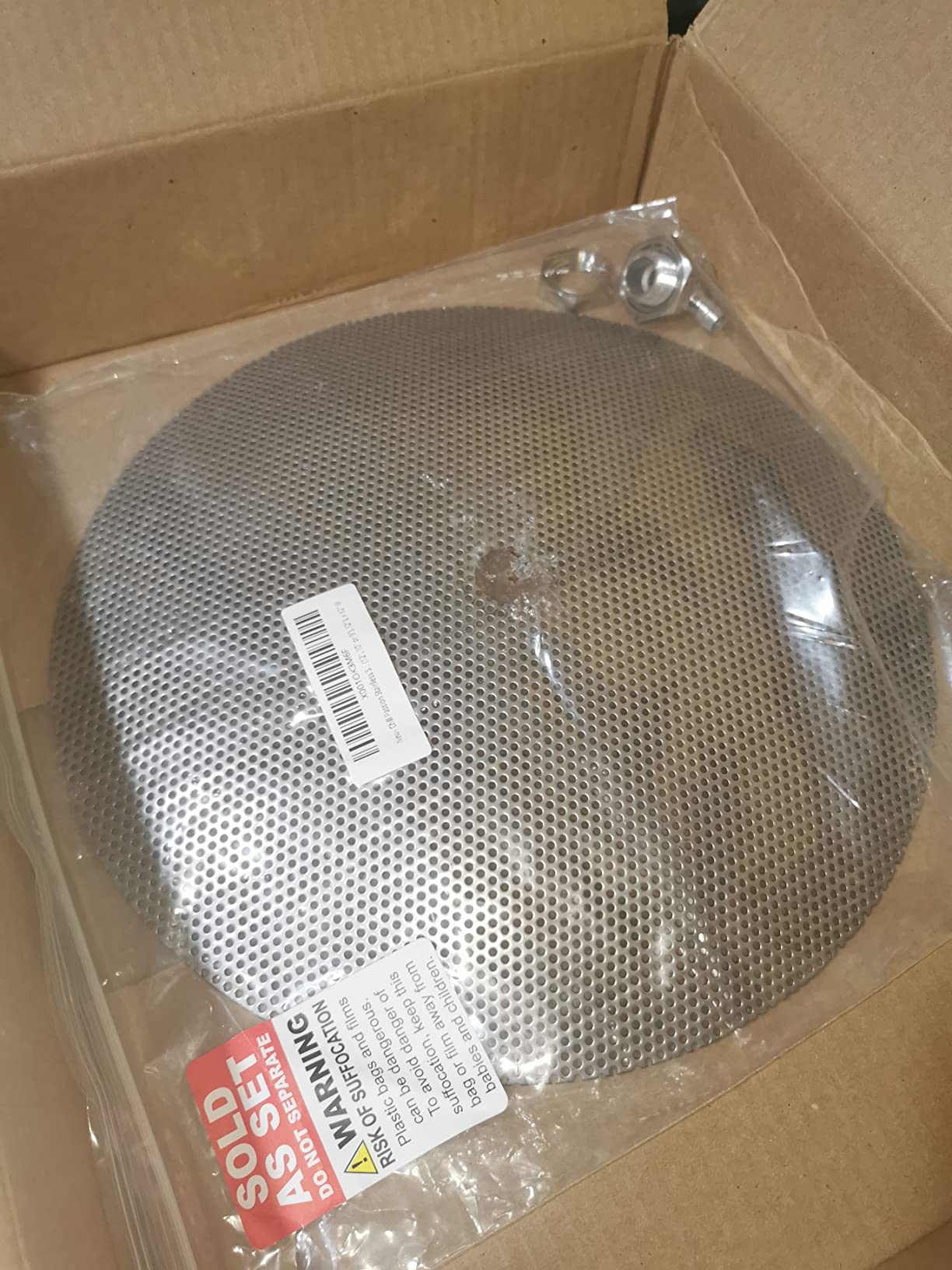 Chill Passion Stainless Steel Domed False Bottom, Select a Size (12
