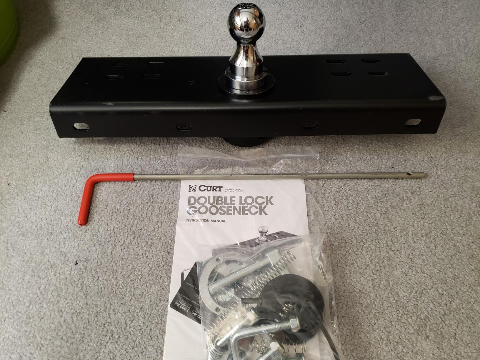 Double Lock Gooseneck Hitch Kit with Brackets for Ford F-250, F-350, F-450 customer photo 2