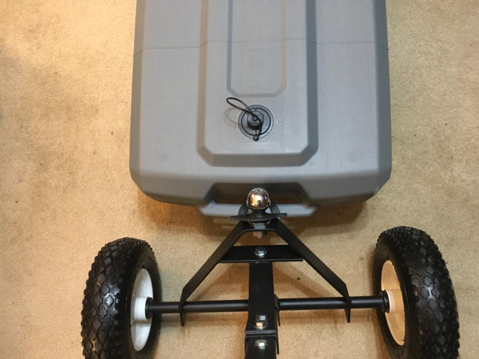 Thetford RV Portable Waste Tote Tank - 2 Wheels - 35 Gallon - Thetford 40503 customer photo 1
