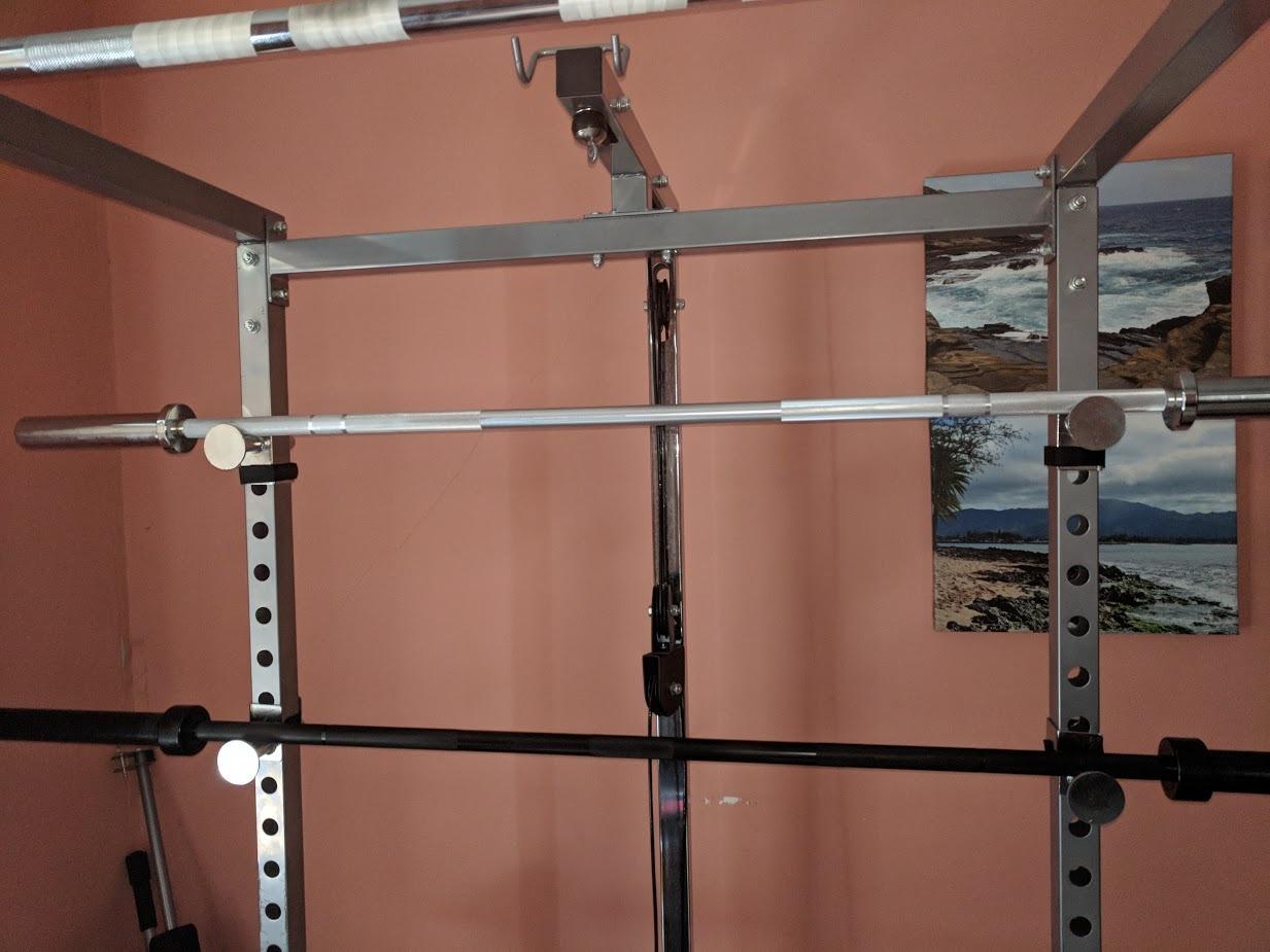 Rage Fitness Olympic Training Barbell - 6FT 15LB (300LB Capacity) Aluminum Technique Bar for Squats, Deadlifts, Bench Press & Strength Training customer photo 1