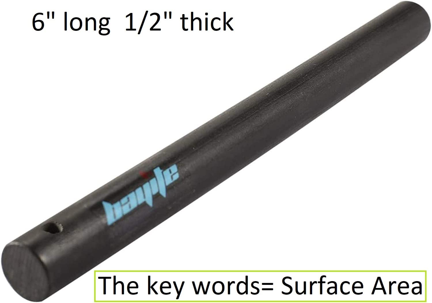 1/2 Inch X 6 Inch Large Ferro Rods Ferrocerium Rod Drilled Survival Fire Starter Flint Steel with Toggle Lanyard Hole for Camping Emergency customer photo 1
