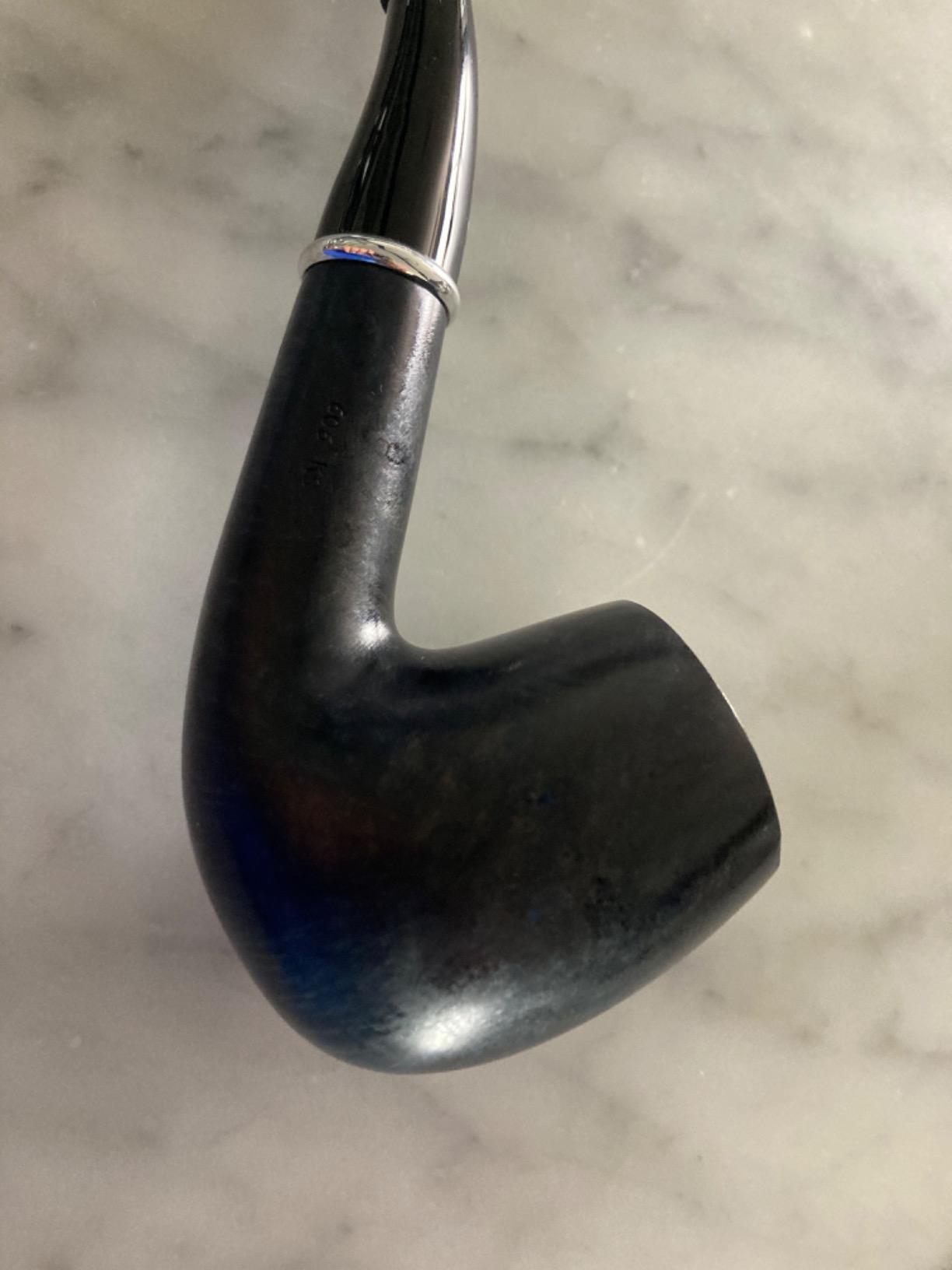 Savinelli Pipes Arcobaleno 606 KS Bent Billiard - Polished & Colorful Handmade Wood Briar Pipe From Italy, 6mm customer photo 2