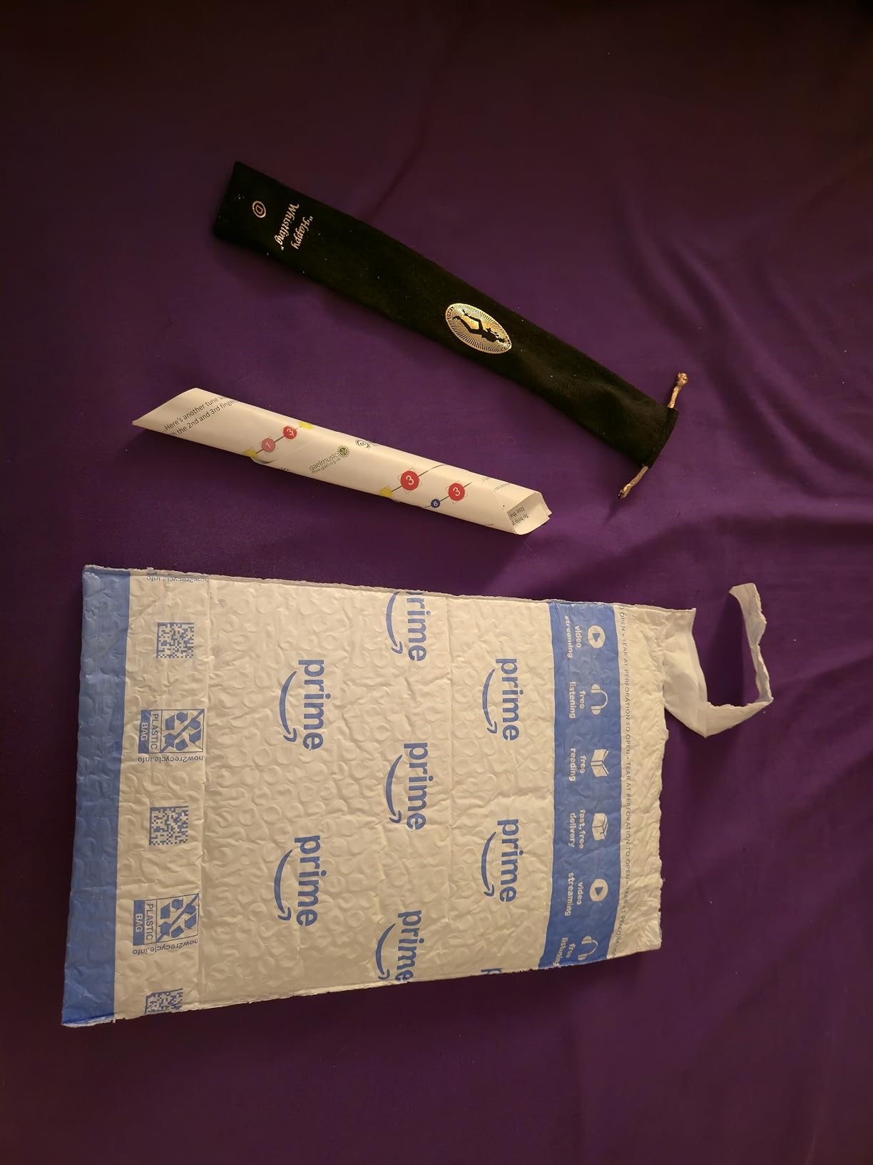 Clarke Sweetone Tinwhistle in D - BLACK with Soft Black Cloth Whistle Pouch customer photo 1