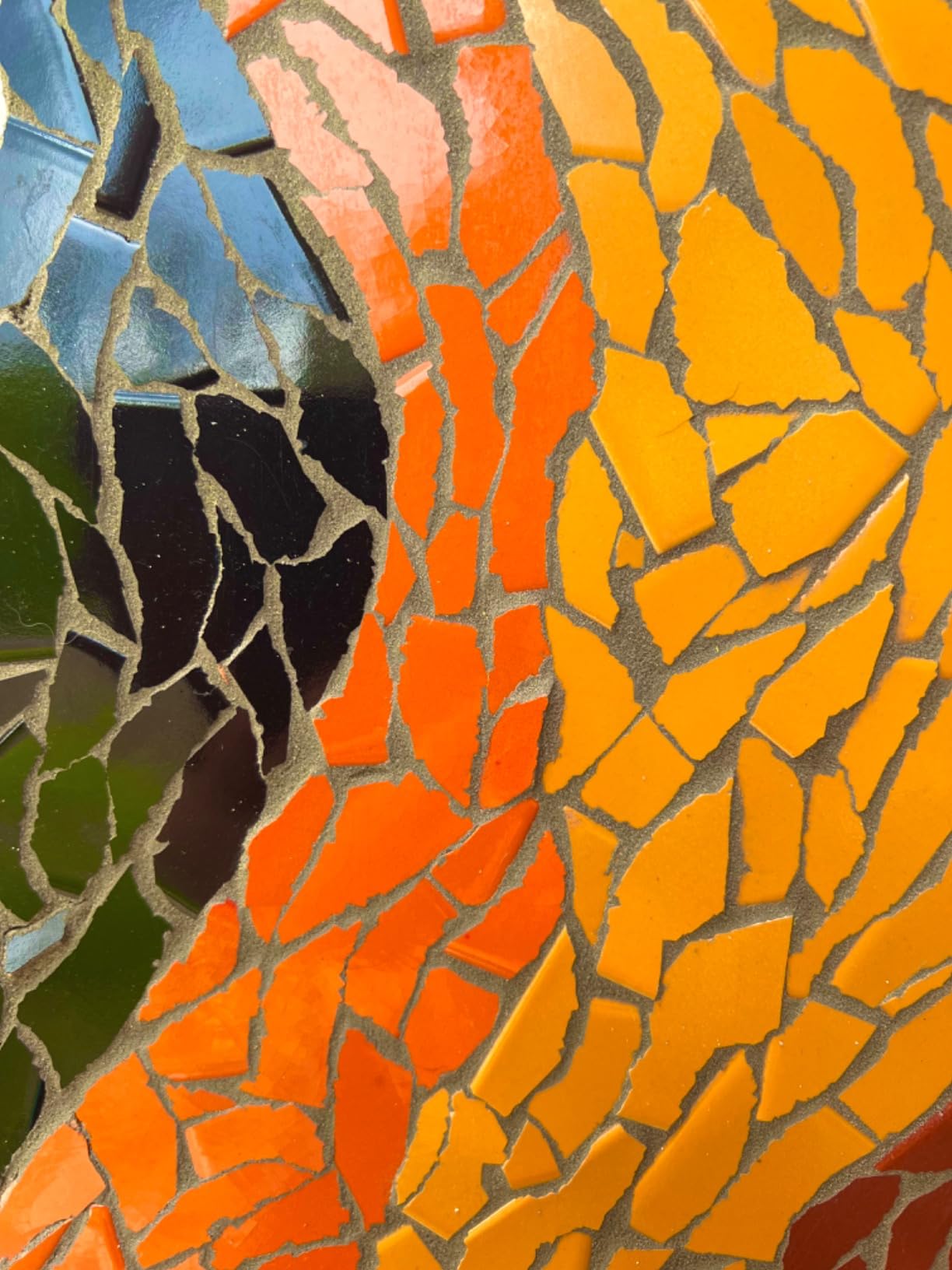 10 Pounds of Broken Talavera Mexican Ceramic Tile in Mixed Solid Colors customer photo 2