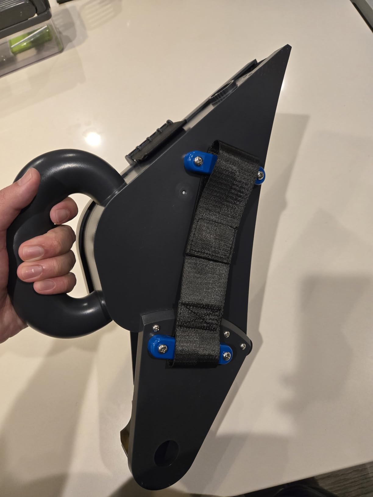 DELKOtaper drywall taping tool - the Delko Taping Tool and Internal Corner Attachment Package enables contractors to finish flat joints, internal corners and square set with one taping tool. customer photo 2