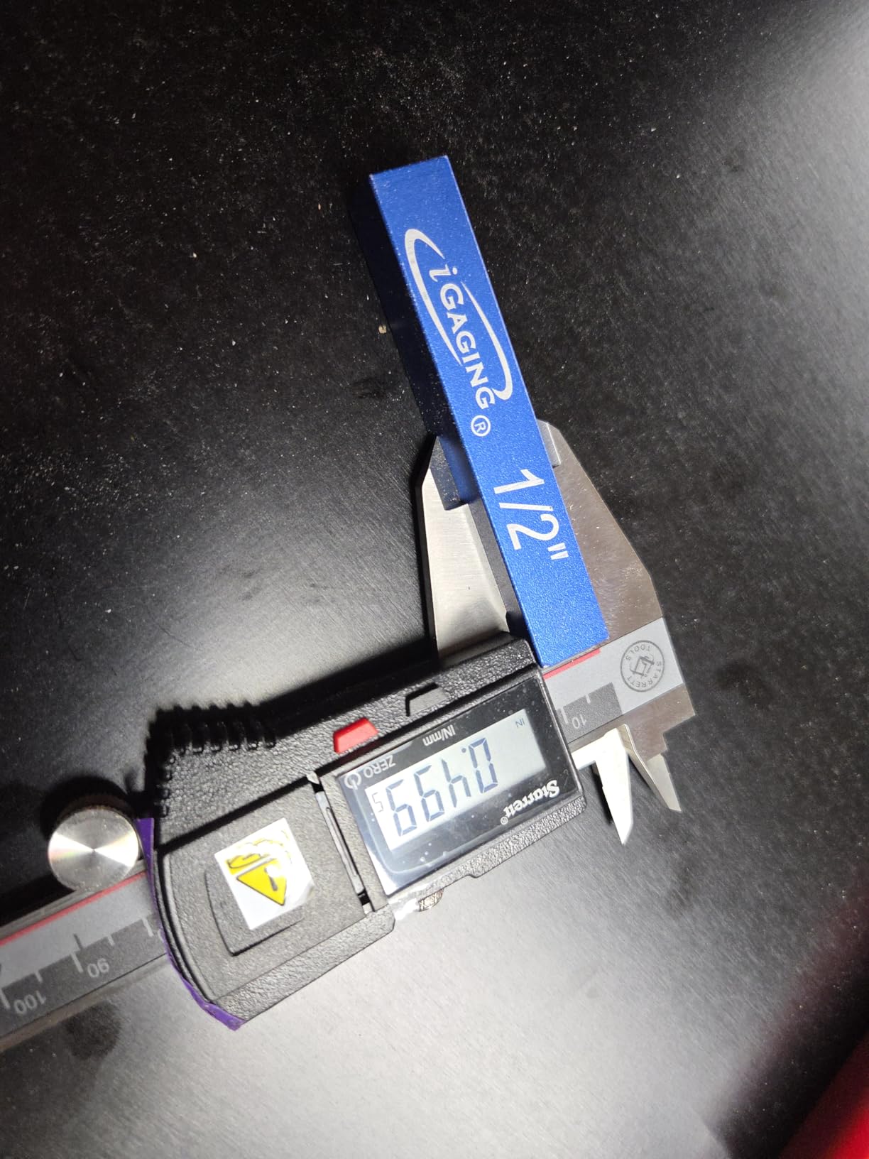 Starrett EC799A-6/150 Stainless Steel Electronic Slide Caliper, 0-6