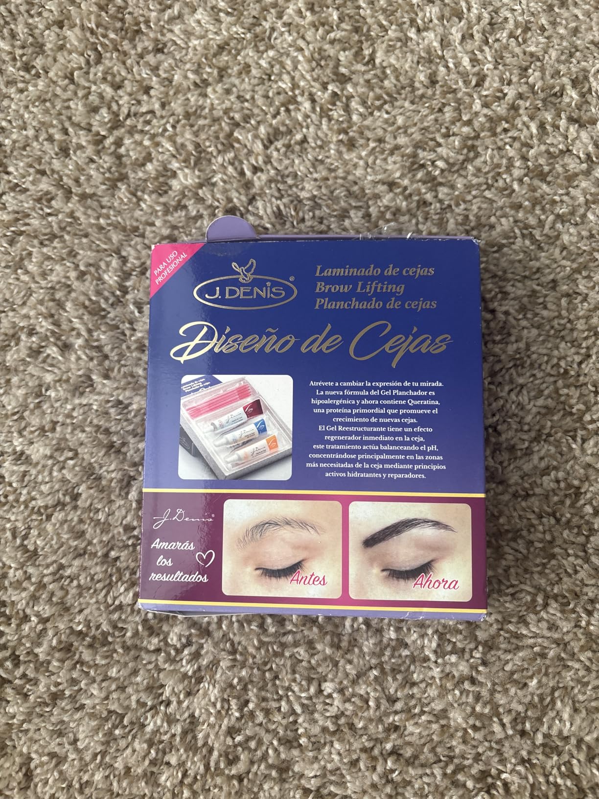 J. Denis - Kit Diseño De Cejas (Brow Design Kit) customer photo 1
