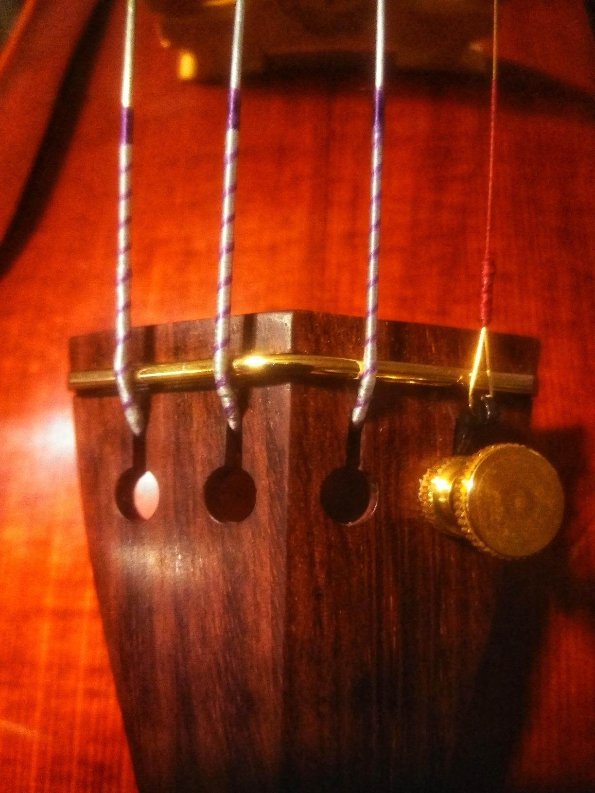 Fiddlerman Violin String Set, Synthetic Core, Medium Tension, Ball-End, Full Size 4/4 and 3/4 customer photo 1