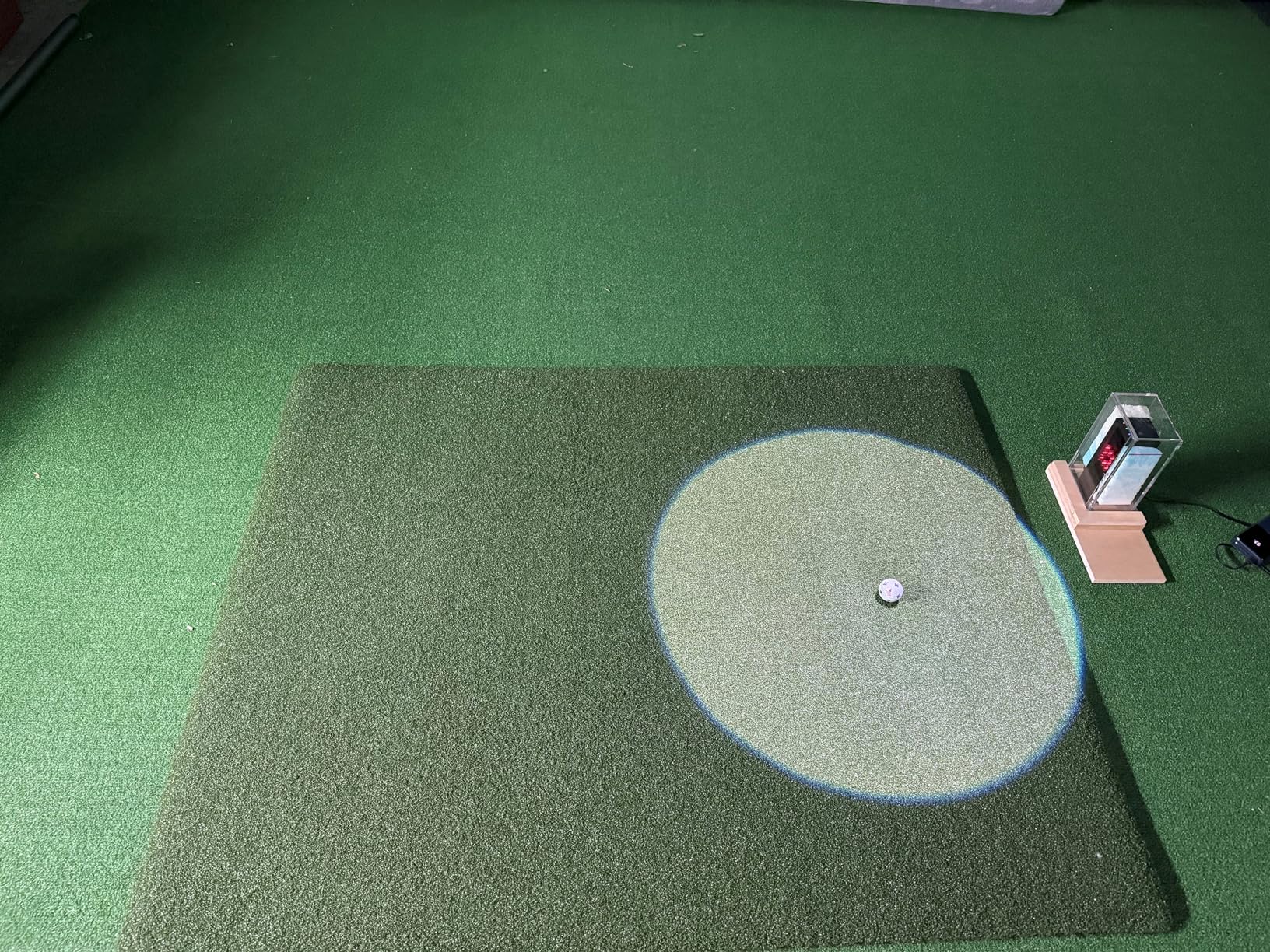 Premium 4'X5' Luxury Tee Golf Hitting Mat- Holds a Wooden tee customer photo 1