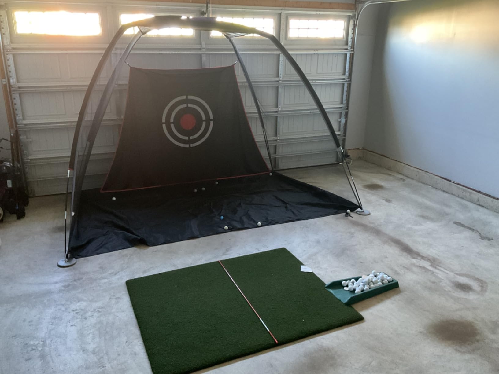 Premium 4'X5' Luxury Tee Golf Hitting Mat- Holds a Wooden tee customer photo 2