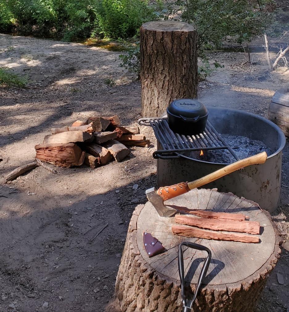 Council Tool Wood-Craft Pack Axe - 2 lb Camping Axe, 24