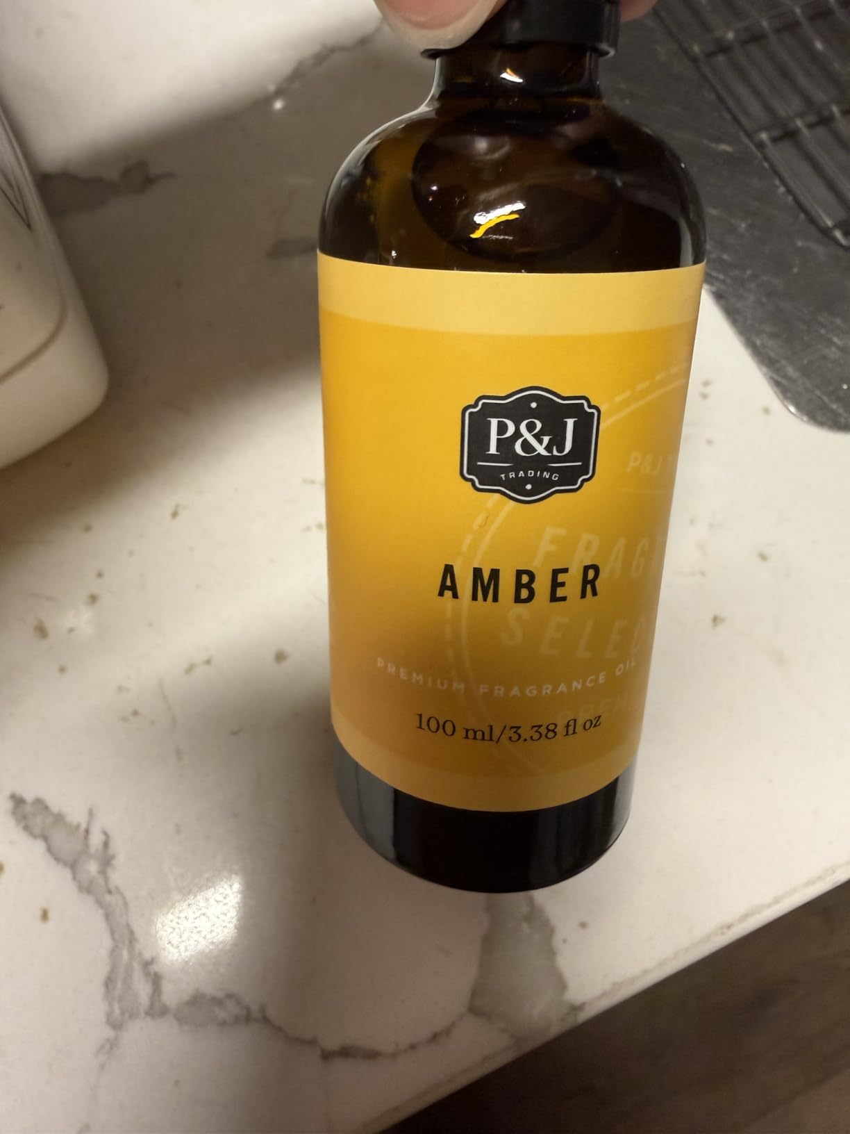 P&J Trading Fragrance Oil | Amber Oil 100ml - Candle Scents for Candle Making, Freshie Scents, Soap Making Supplies customer photo 1