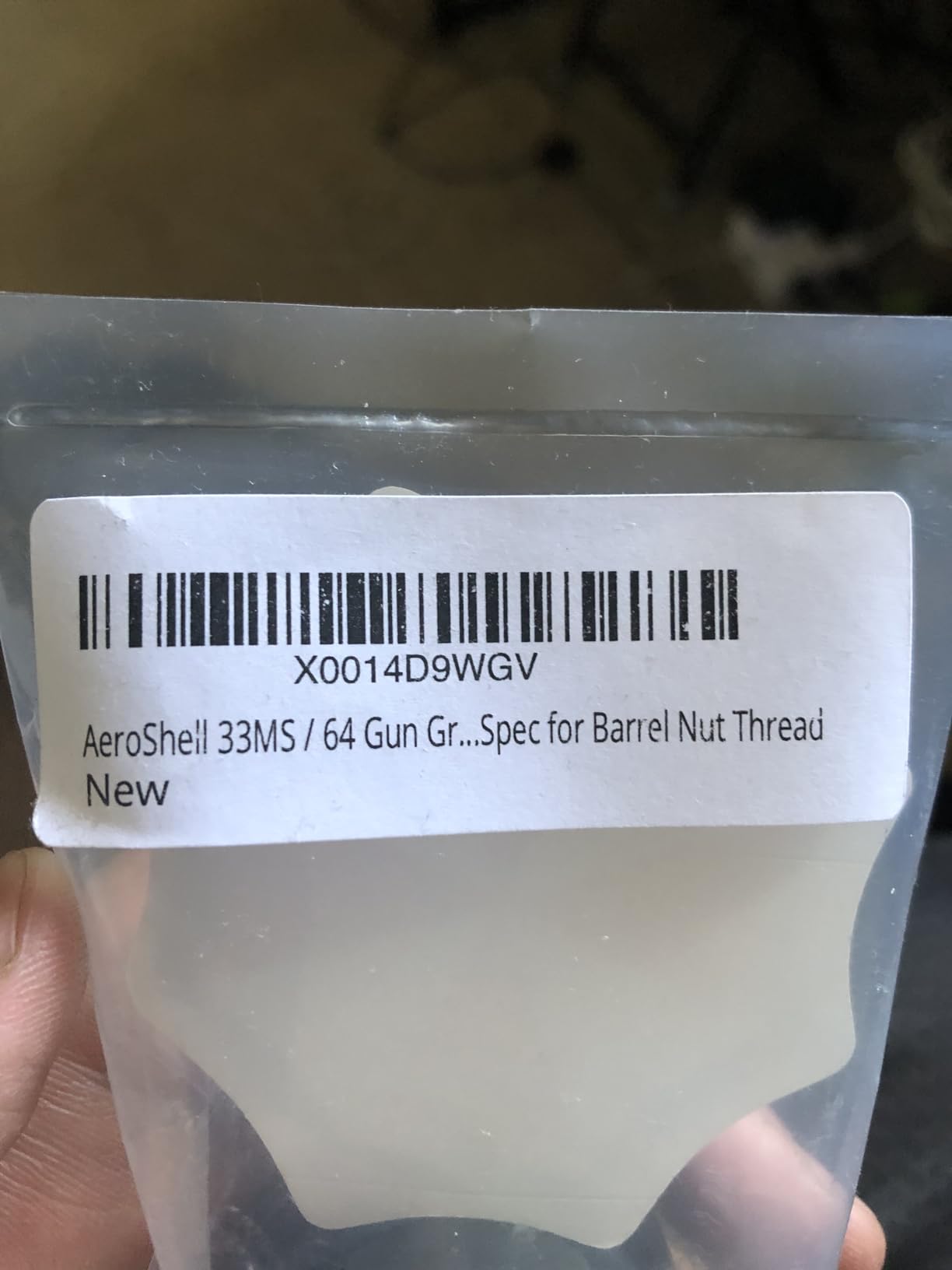 AeroShell 33MS / 64 Gun Grease .5oz / Mil-Spec customer photo 1