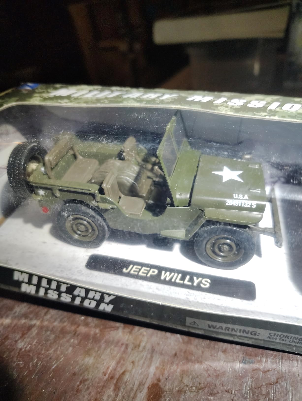 Jeep Willys U.S.A. Army Green 1/32 Diecast Model Car by New Ray customer photo 1