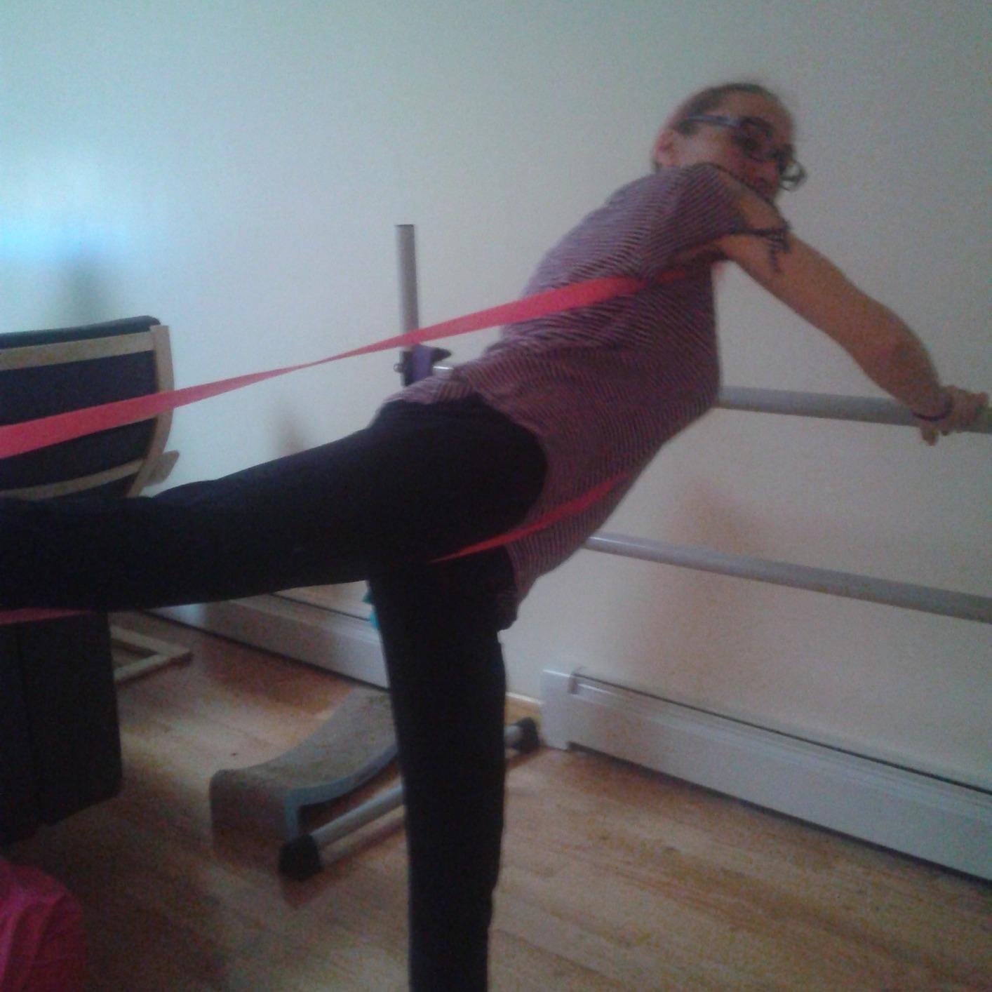 The PlumBand Stretch Band for Dance and Ballet - Premium Gift-Ready Package - Sizes for Kids & Adults - Improve Your Splits, Flexibility and Strength with Stretching customer photo 1