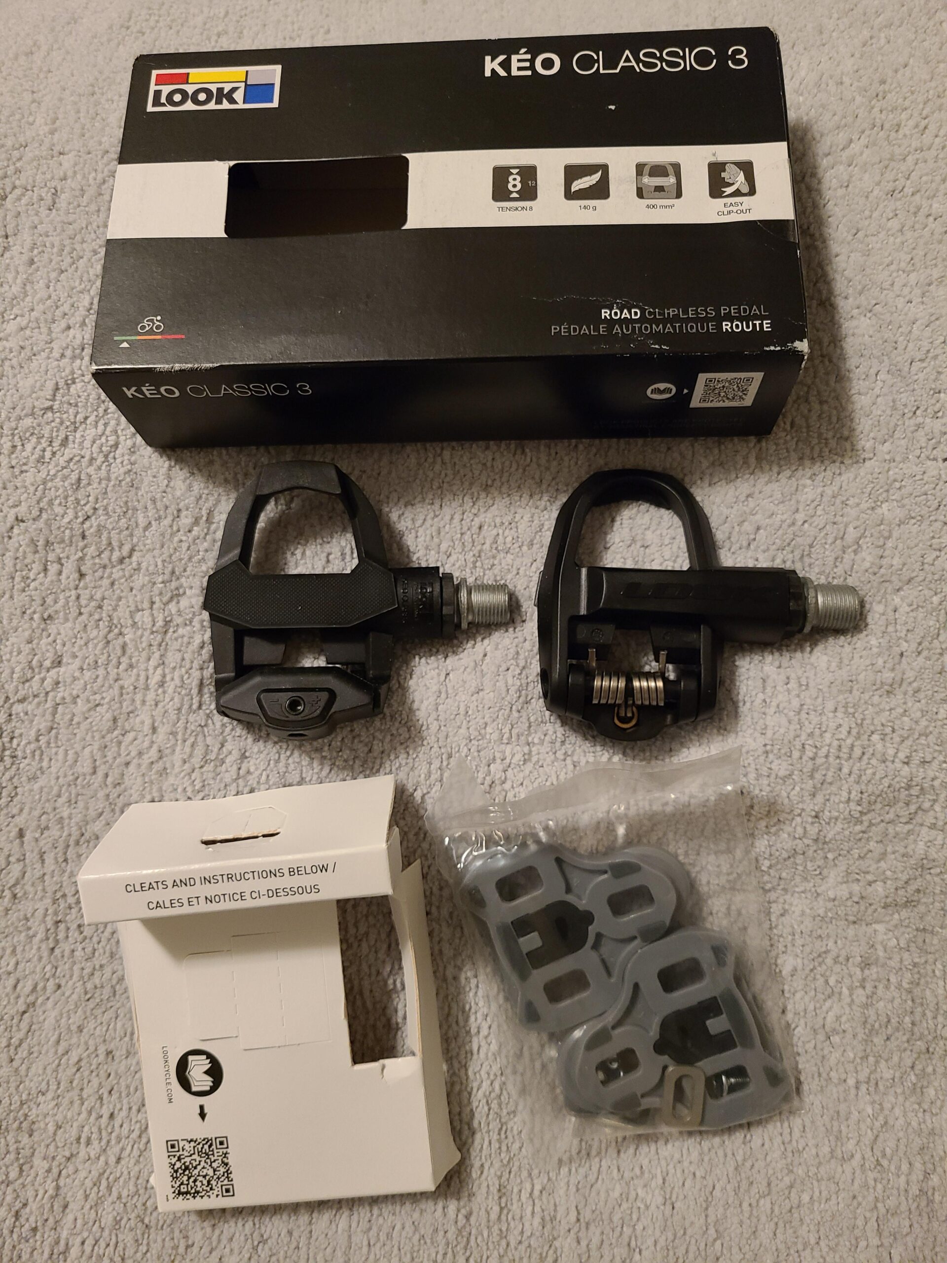 LOOK Cycle Bicycle Pedals, Keo Classic 3 Clipless Pedals customer photo 2