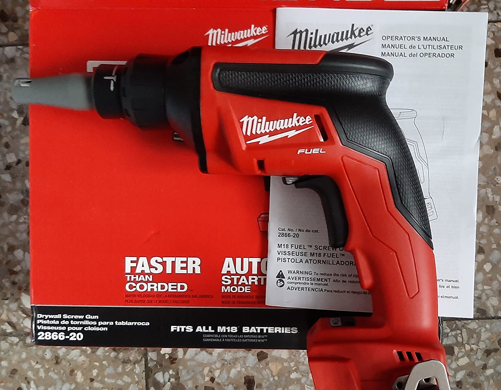 Milwaukee 2866-20 M18 FUEL Drywall Screw Gun (Bare Tool Only) customer photo 2