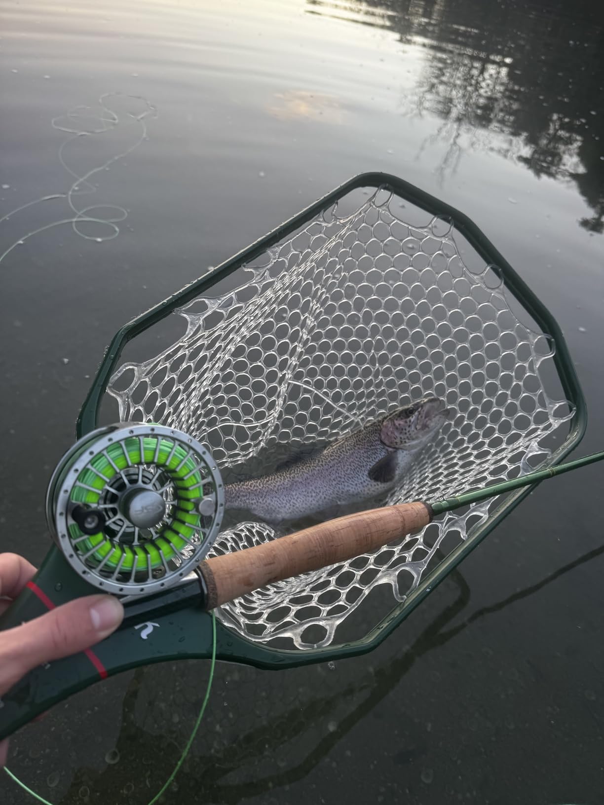 Maxcatch 3-12wt Medium-Fast Action Premier Fly Fishing Rod-IM8 Carbon Blank for High Performance,with AA Cork Grip Hard Chromed Guides customer photo 1