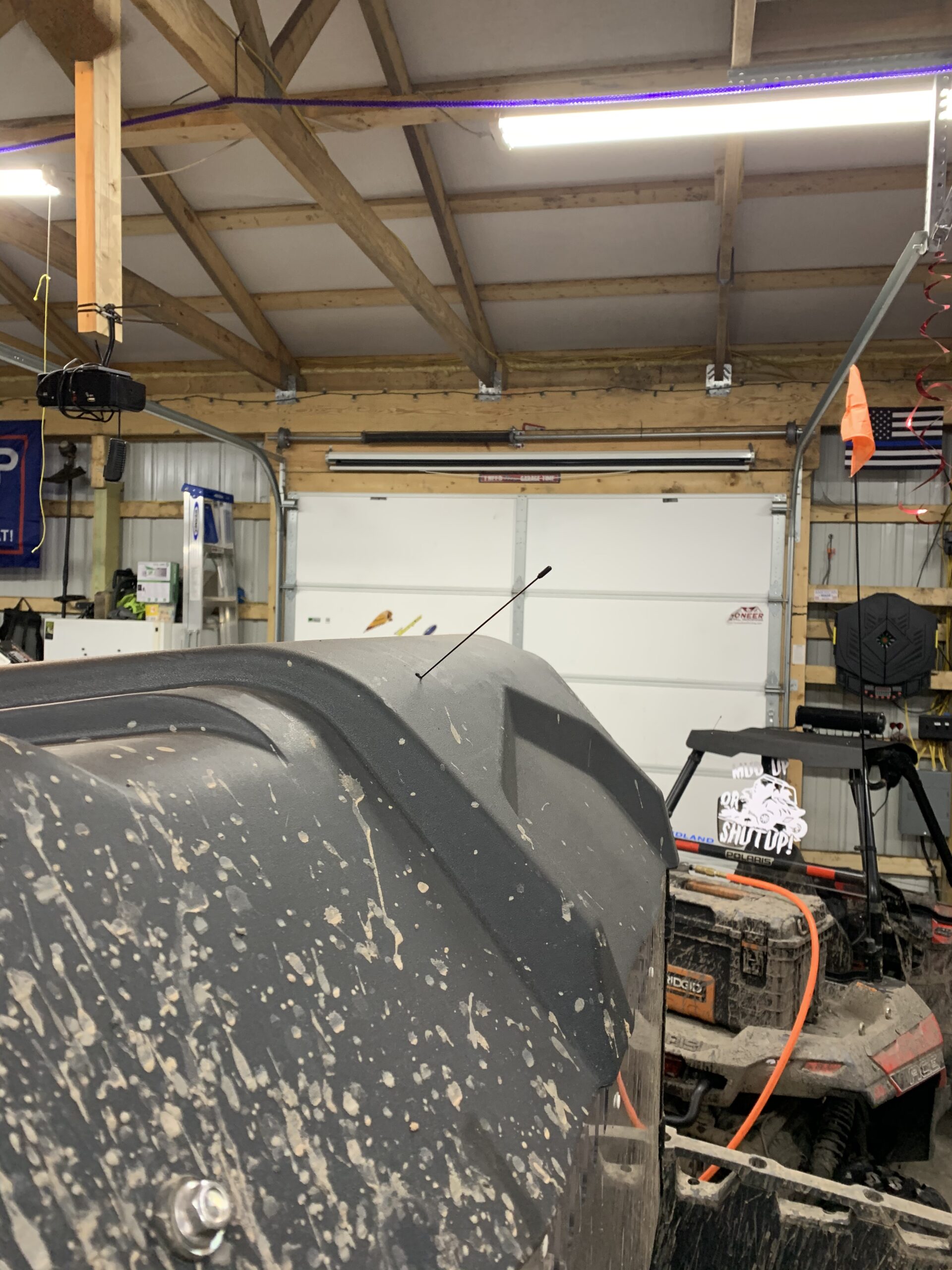 Midland MXT105 - 5 Watt GMRS MicroMobile Two Way Radio - Off Roading Outdoor RZR Farm Trails Radio - External Magnetic Mount Antenna - NOAA Weather Alerts customer photo 1