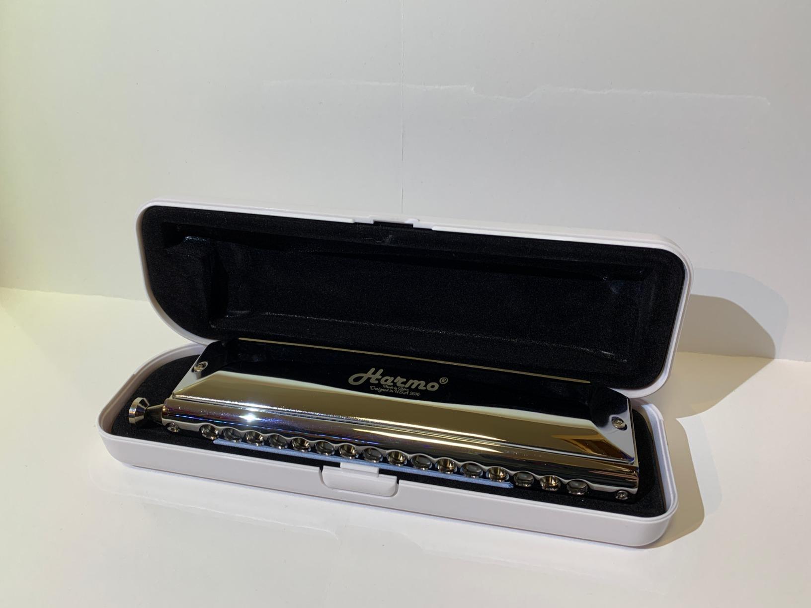 Harmo Angel 16 Chromatic Harmonica Key of C - 16 Hole Mouth Organ with Precision Slider, 4-Octave Range, Suitable for All Genres - Harmonicas for Beginners to Professionals, Designed in USA customer photo 3