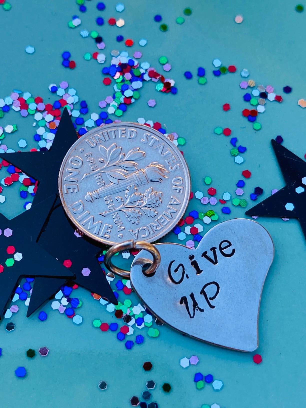 PH PandaHall 304 Stainless Steel Stamping Charms 60pcs Stamping Tag Pendants Stamping Blank Tags 6 Style Stamping Blank Tags Heart Round Metal Tag for Bracelet Necklace Jewelry DIY Craft Making customer photo 1