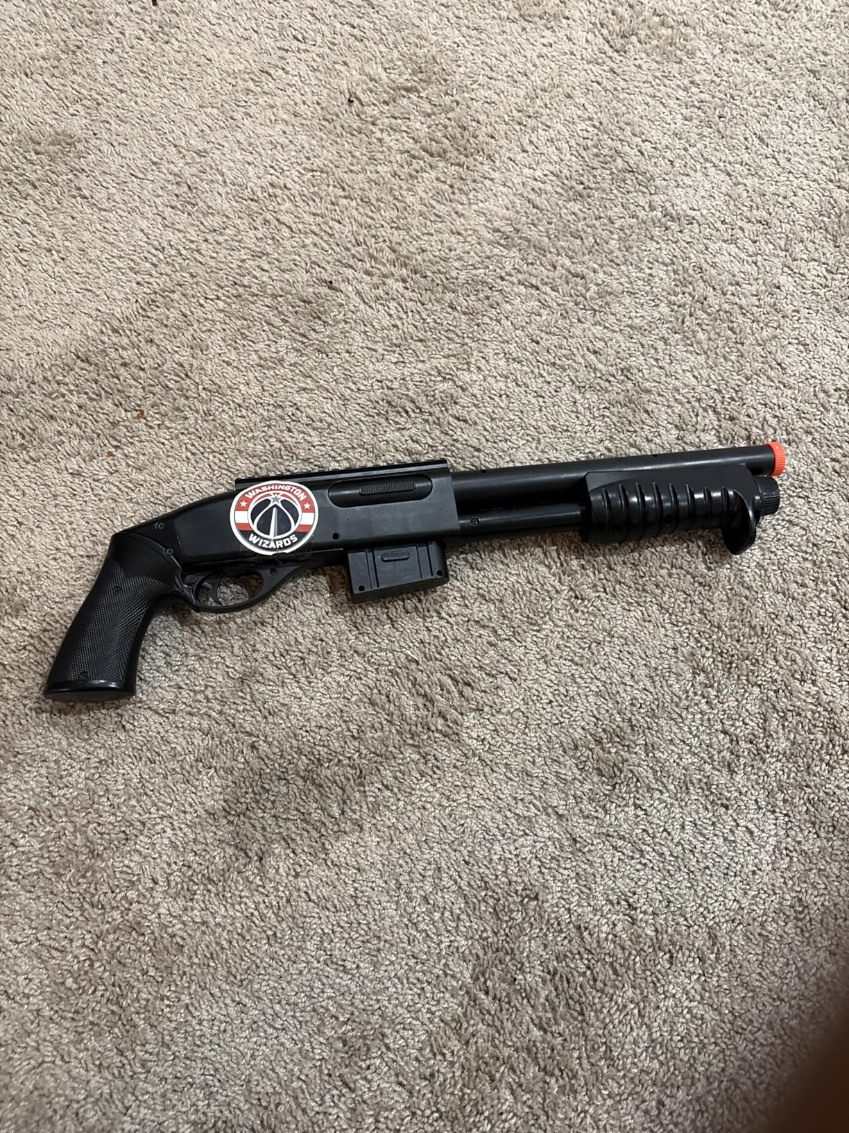 Double Eagle M401 Pump Action Spring Powered Airsoft Shotgun 350 FPS customer photo 1